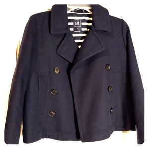 Gap women's peacoat button-down great quality